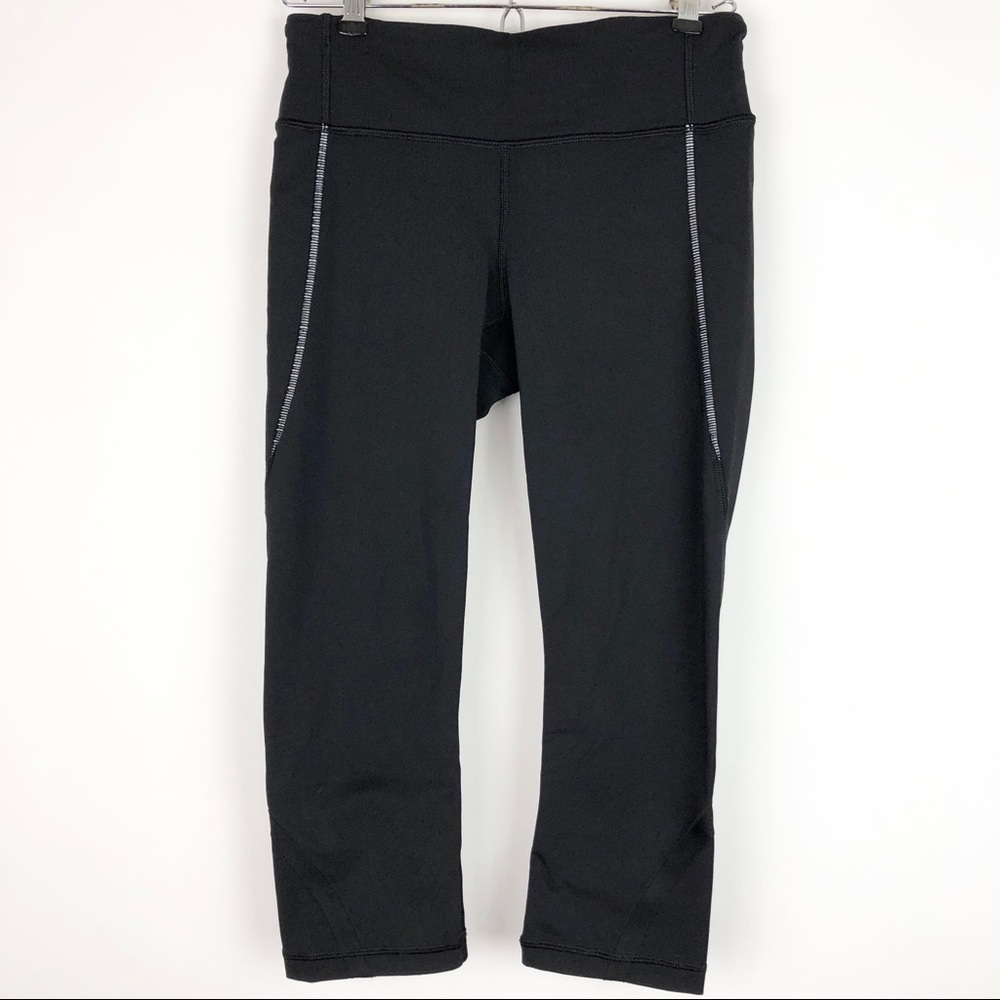 Lululemon On Track Crop (19") Black Luxtreme - Picture 7 of 15